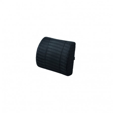 Ergonoomiline seljatugi toolile, 34x30x11cm, memory foam, must, Q-Connect