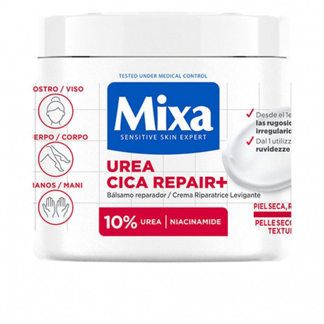 Mixa taastav palsam Urea Cica Repair+ kuivale ja karedale nahale 400ml