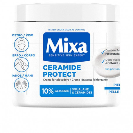 Mixa tugevdav kreem Ceramide Protect väga kuivale nahale 400ml