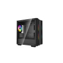 Deepcool Micro-ATX CASE CC360 Black Mini-ITX / Micro-ATX 4 Power supply included No 1x USB3.0 1x USB