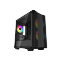 Deepcool Micro-ATX CASE CC360 Black Mini-ITX / Micro-ATX 4 Power supply included No 1x USB3.0 1x USB