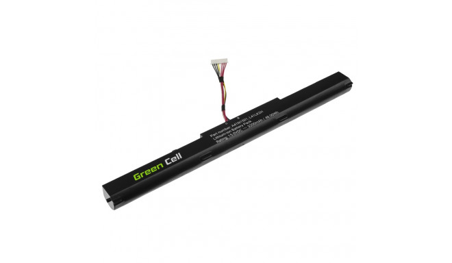 Green Cell A41N1501 Asus ROG GL752 GL752V GL752VW Asus VivoBook Pro N552 jaoks