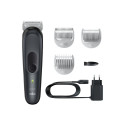 Braun Body Groomer BG3340 Cordless and corded Operating time (max) 80 min NiMH Black/Grey