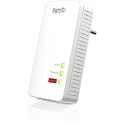 AVM FRITZ! Powerline 1260E 1200Mbit/s Built-in Ethernet port WLAN white 1 piece(s) Single