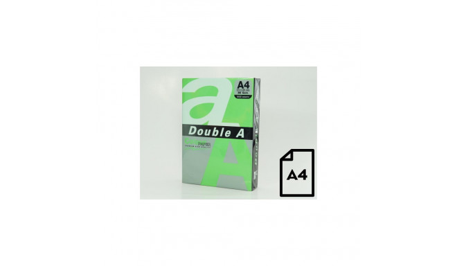 Colour paper Double A, 80g, A4, 500 sheets, Parrot