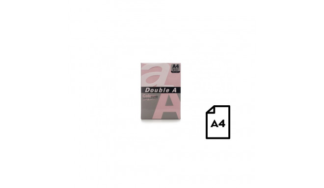 Colour paper Double A, 80g, A4, 500 sheets, Pink