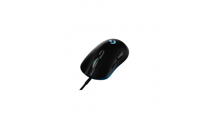 Logitech G403 HERO Wired Gaming Mouse, USB Type-A, 25600 DPI, Black