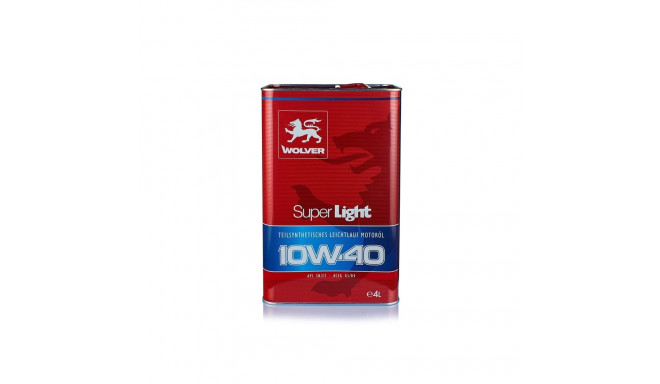 MOTOR OIL WOLVER LIGHT 10W-40 4L