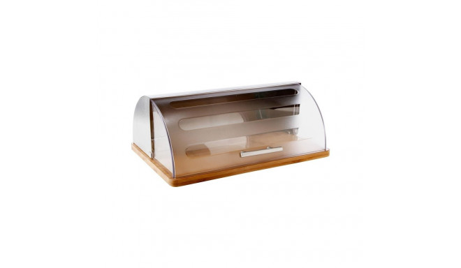 BREAD BOX INOX+PS + BAMBOU