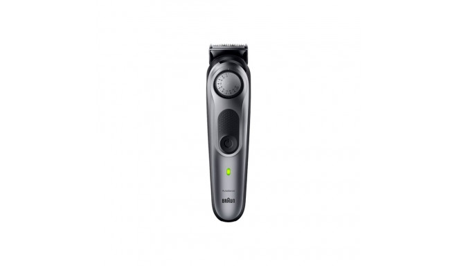 Braun BeardTrimmer 7 BT7420 pestav akutoitega hõbedane