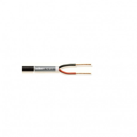 Kõlarikaabel 2x4mm², must halogeenivaba 100m/rull