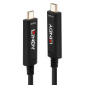 USB-C kaabel 30m, Fibre Optic Hybrid