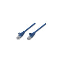 CAT 6A patch cable 0.5m, U/UTP, blue