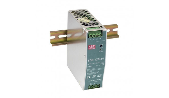 DIN rail power supply 120W 24V 5A