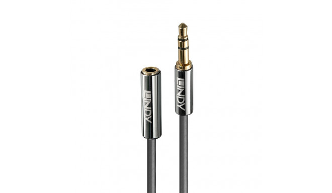 3.5mm pikenduskaabel 1.0m, kullatud kontaktid, CROMO