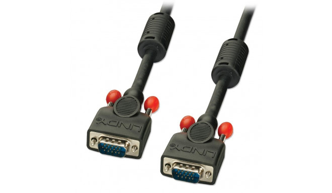 VGA kaabel 1.0m, must ferriitidega, PREMIUM