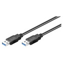 USB 3.0 kaabel A - A 1.0m, must