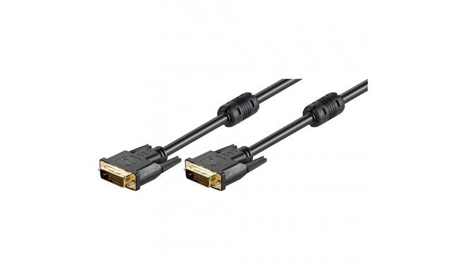 DVI-D Dual Link kaabel 1.8m, ferriitidega