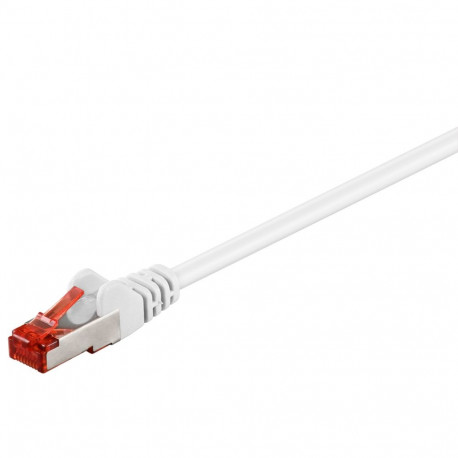 Võrgukaabel Cat6 S/FTP 2.0m, valge, PiMF, LSZH, CU