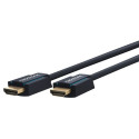 HDMI kaabel 2.0m + Ethernet, 4K 3840x2160@60Hz, OFC, topeltvarjega, tumesinine