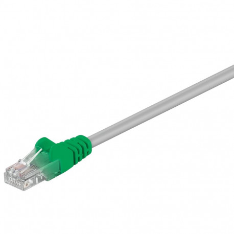 Võrgukaabel Cat5e UTP 3.0m, hall, ristiga, CCA
