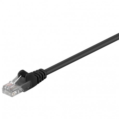 Võrgukaabel Cat5e UTP 5.0m, must, CCA