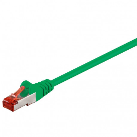 Võrgukaabel Cat6 S/FTP 2.0m, roheline, PiMF, LSZH, CU