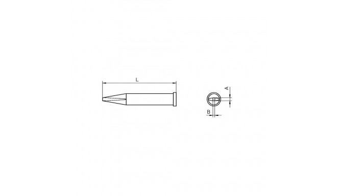 XT AL SOLDERING TIP CHISEL 1.6 X 1