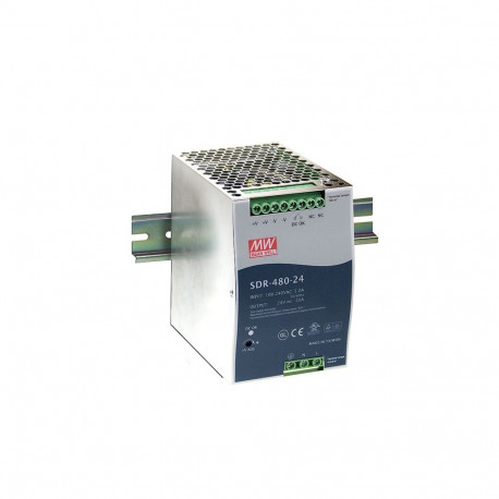 Toiteplokk DIN-liistule 480W 48V 10A