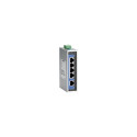 Unmanaged Ethernet switch with 5 10/100BaseT(X) ports, -10 to 60°C