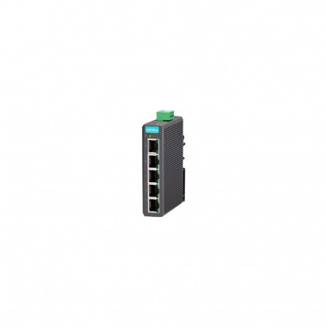 Unmanaged Ethernet switch with 5 10/100BaseT(X) ports, plastic housing, -10 to 60°C