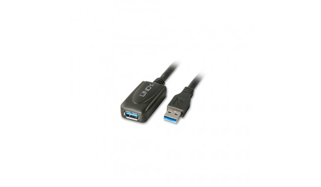 USB 3.0 pikenduskaabel (võimendiga) 5.0m, Active kuni 5Gbs (max lisatava kaabli pikkus on 1.2m)