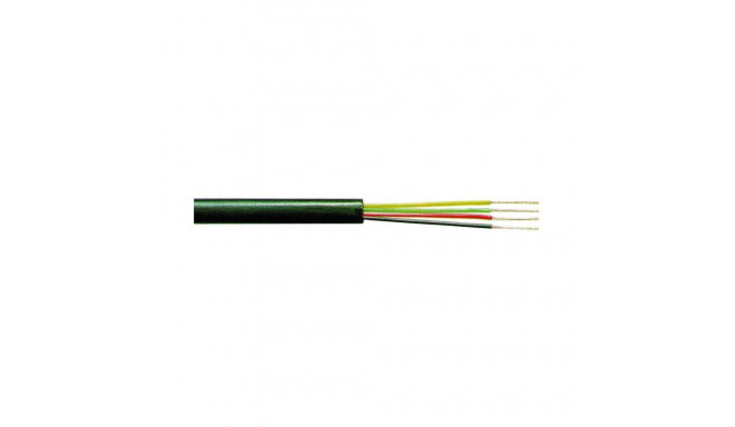 TELEPHONE CABLE 4-POLE 100M BLACK