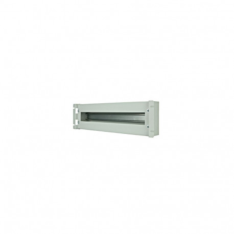Paneel 19´´ 3U DIN latiga 466x133x60mm RAL 7035 ,hall