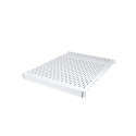 Fixed server shelf 19´´ with adjustable depth 500 - 900mm, 1U ,mounting at front and back RAL 7035 g