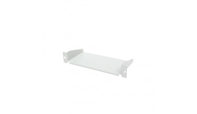 Shelf 1U, 10´´ RAL 7035 grey