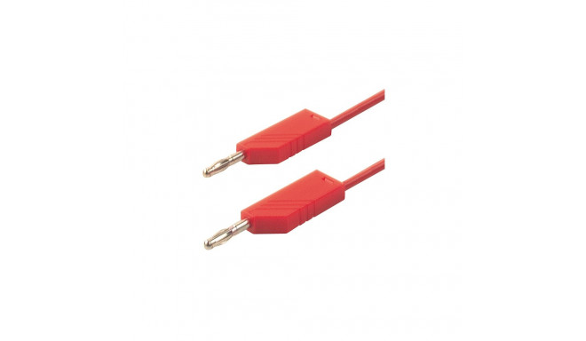 Testrijuhe, 25cm, 60V DC, 16A, punane