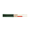DIVISIBLE SHILEDED FLAT CABLE 2X0.25 BLACK