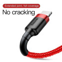Baseus Lightning Cafule Cable 2A, 3m Red/ Black (CALKLF-R09) Baseus Lightning Cafule Cable 2A, 3m Red/ Black (CALKLF-R09)