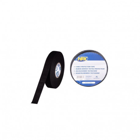 Tekstiilteip must 19mmx10m blister