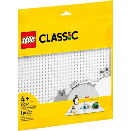 LEGO alusplaat Classic 11026, valge