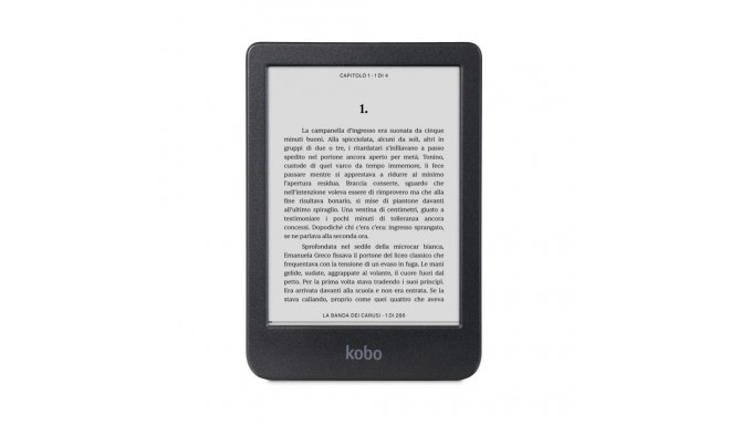Rakuten Kobo Clara BW puuteekraaniga e-raamatulugeja 16 GB Wi-Fi must