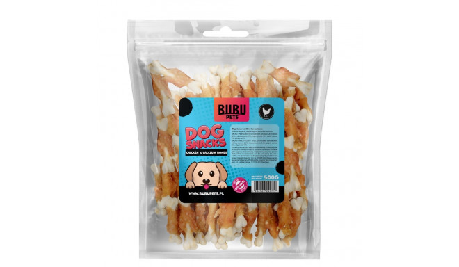 Bubu Pets koeramaius kaltsiumikondid kanaga 500g