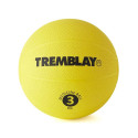 Весовой мяч Набивной мяч TREMBLAY 3кг D23см Желтый для метания
