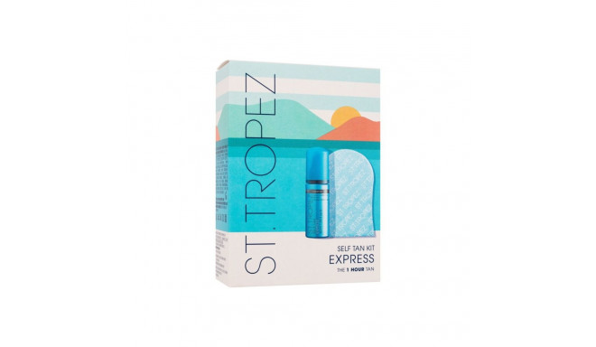 St.Tropez Self Tan Express Kit (50ml) (Self Tan Express Bronzing Mousse 50 ml + Glove 1 pc)
