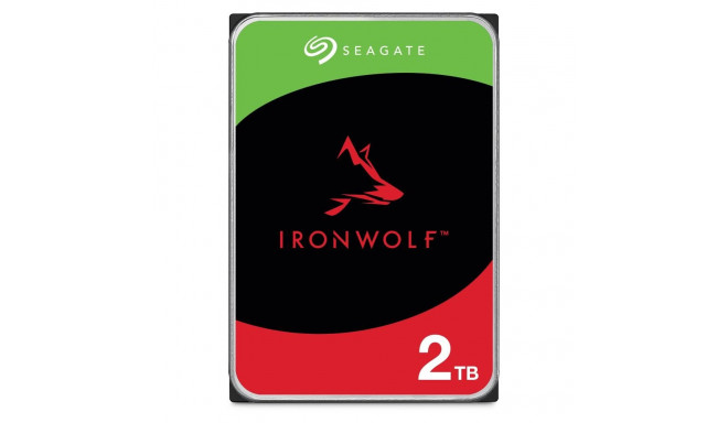 HDD|SEAGATE|IronWolf|2TB|SATA|256 MB|5400 rpm|3,5"|ST2000VN003