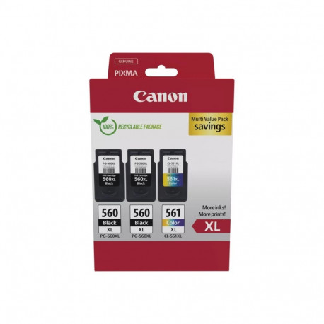 Canon tindikassett PG-560XLx2/CL-561XL, mitmevärviline