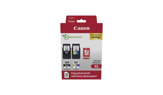 CANON CRG PG-560XL/CL-561XL tindikassett FOTO KOMPLEKT