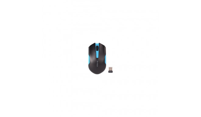 A4-TECH A4TMYS46037 Mouse A4TECH V-TRACK G3-200N-1 Black+Blue WRLS