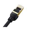 Võrgukaabel kat.8 Baseus Ethernet RJ45, 40Gbps, 10m (must)